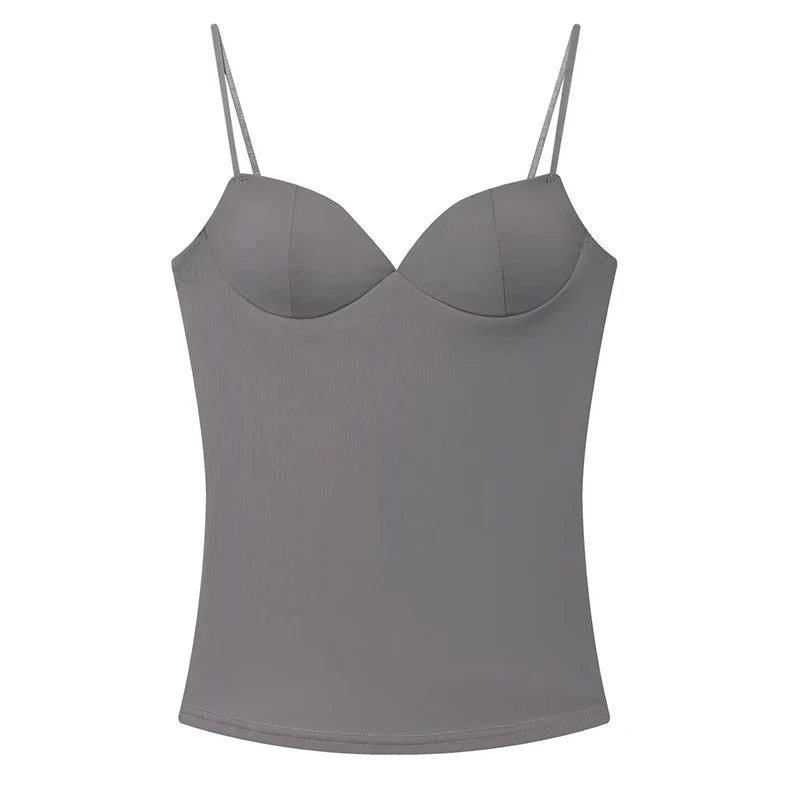 HXAO női felsők, fűzős crop top, női ujjatlan, fekete-barna felső, pántos, testhezálló, hát nélküli, szexi felsők, melltartó