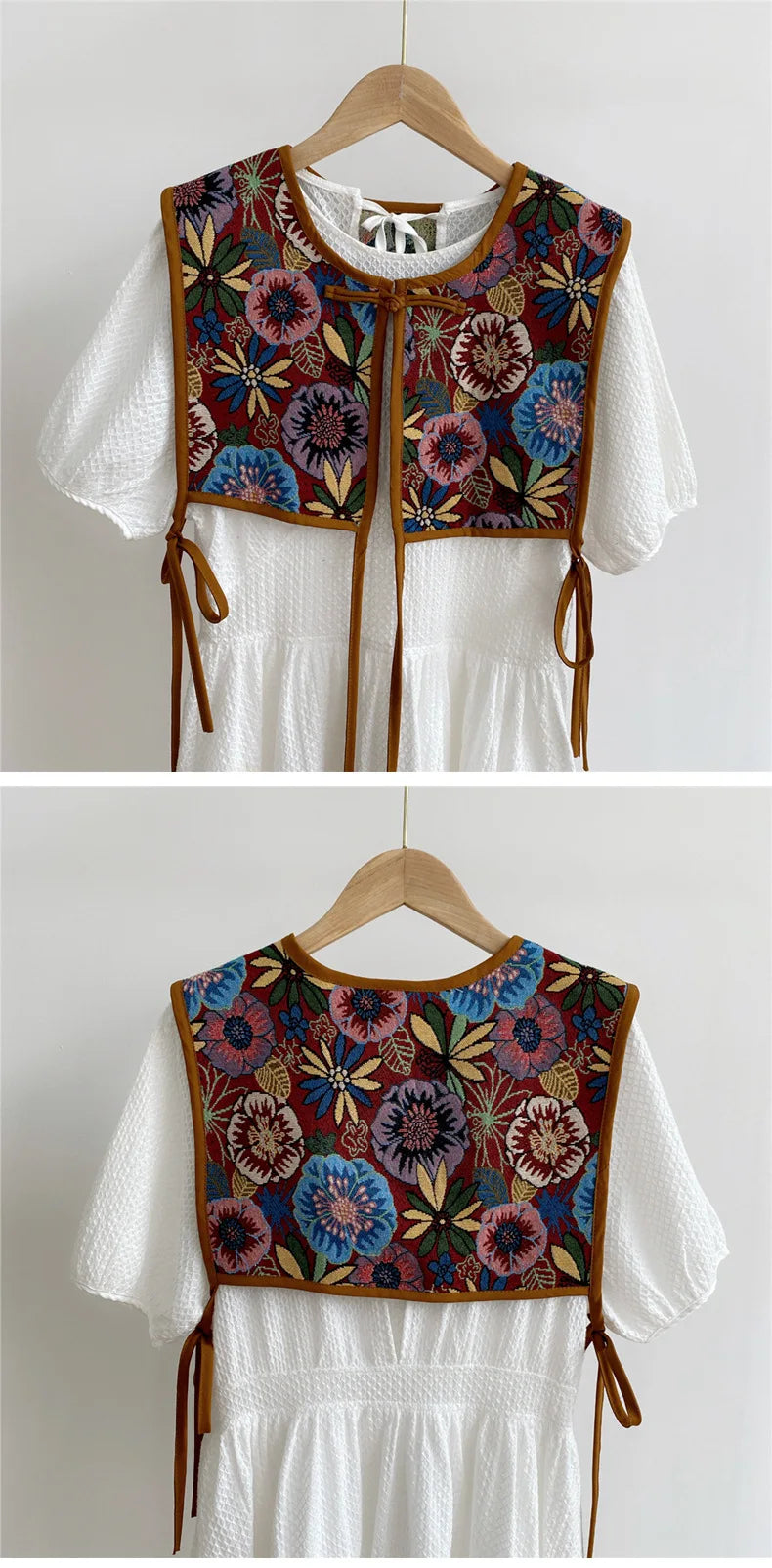 Mellények Női Hímzett Fűzős Sikkes Vintage Mindenféle Alkalmi Koreai Divat Nyári Klasszikus Elterjedt Mellény Harajuku Finom