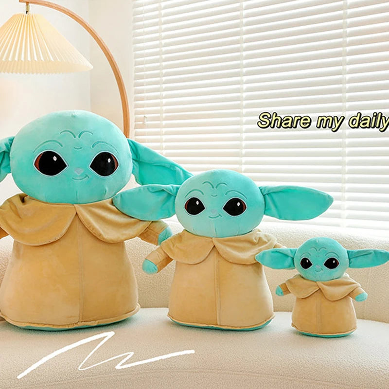 30-65cm Baby Yoda plüss játékok Mandalóriai Grogu