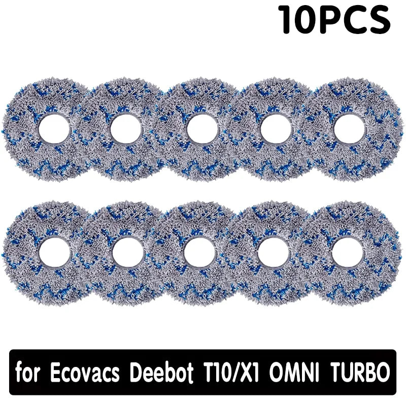 Porzsák Ecovacs Deebot T20 OMNI / T20 / T20 Max / T20 Pro / X1 OMNI / X1 TURBO / T10 OMNI / T10 TURBO porszívókhoz, felmosó kendő tartozékok