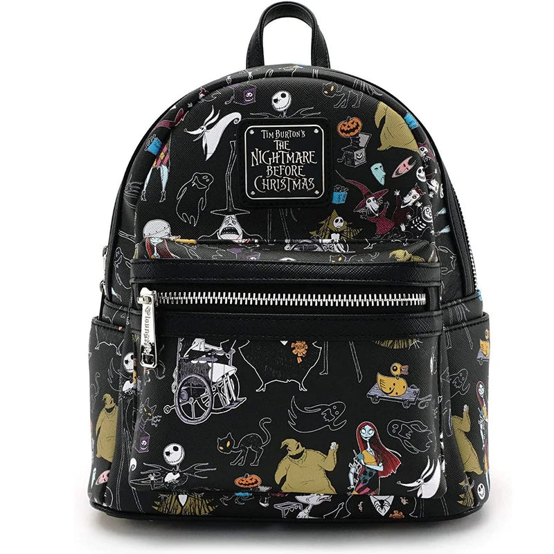 Cartoon Princess Character Collage Collection Mini Backpack Cinderella Lenticular Princess Mini Backpack