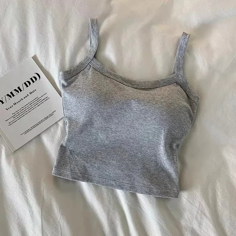 Crop Top Női Szexi Ujjatlan Felsők Divat Női Fehérnemű Női Kamiszole Lány Alap Póló Mellény Fehérnemű Melltartók Tube Topok Forró