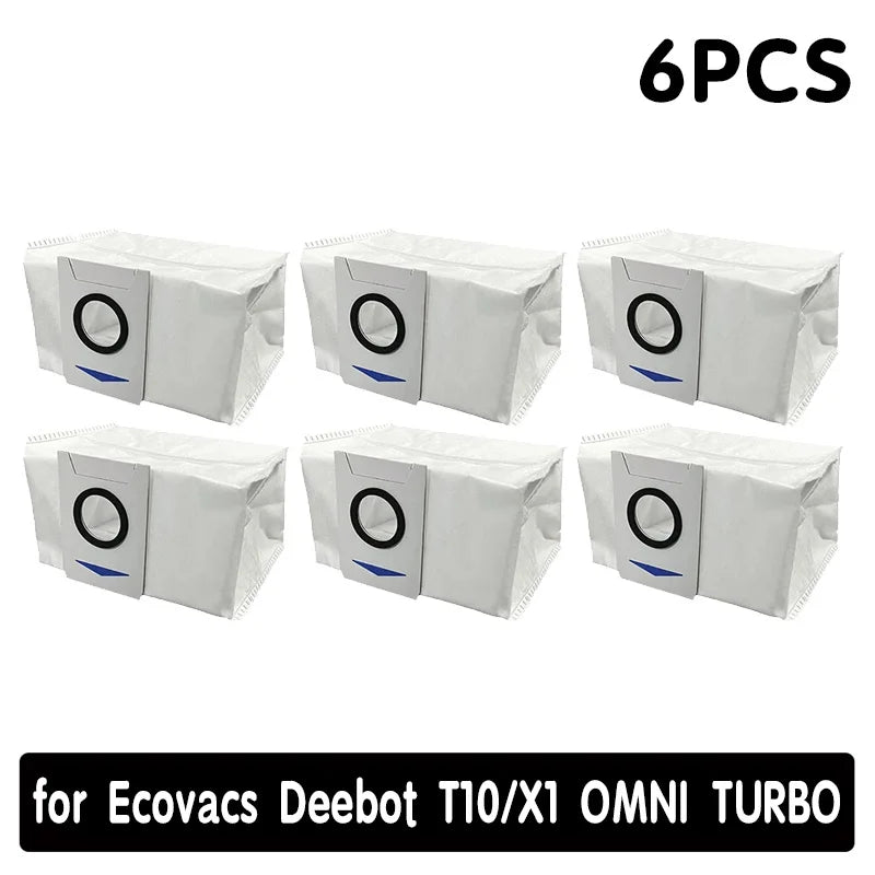 Porzsák Ecovacs Deebot T20 OMNI / T20 / T20 Max / T20 Pro / X1 OMNI / X1 TURBO / T10 OMNI / T10 TURBO porszívókhoz, felmosó kendő tartozékok