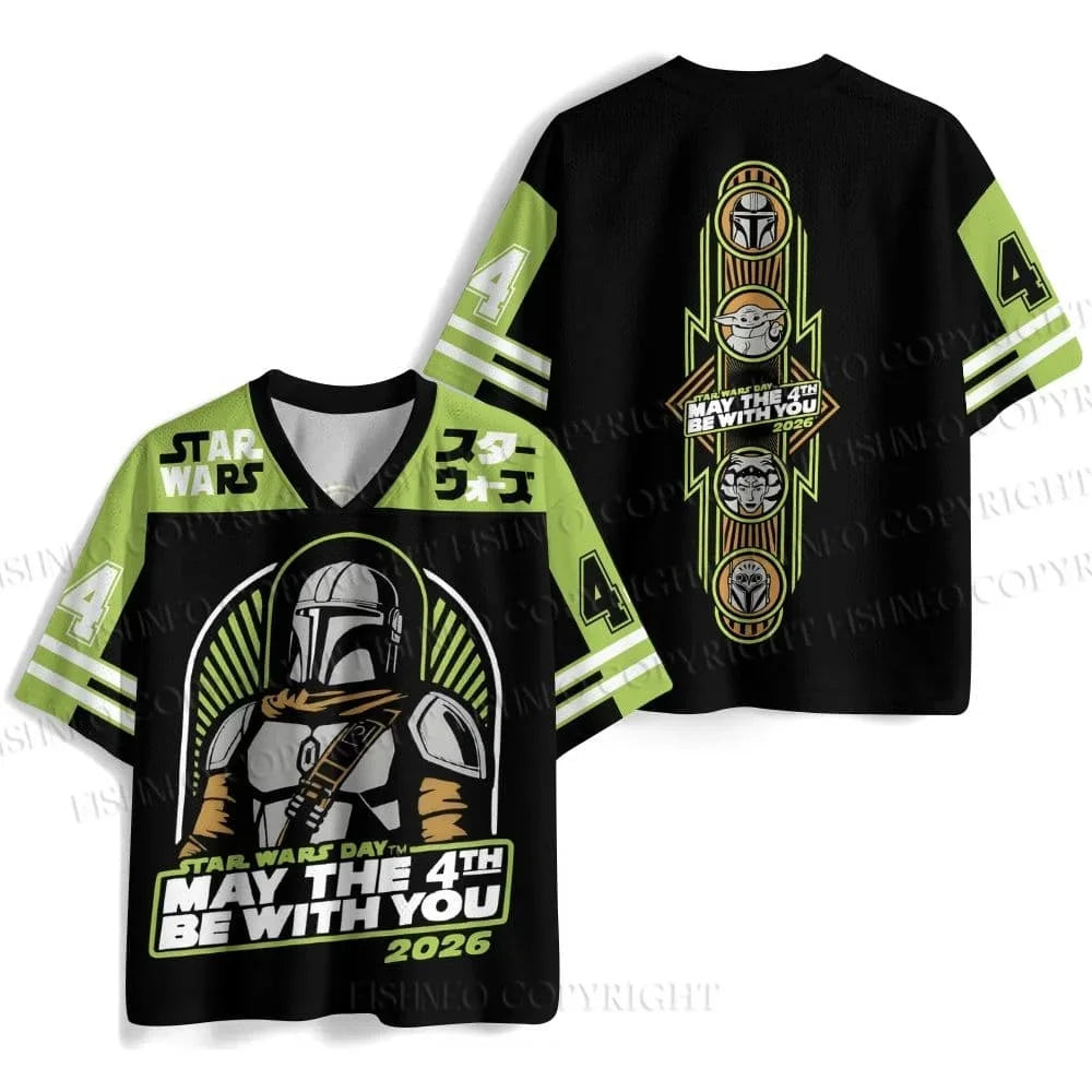 Star Wars klasszikus filmes logós gyerek póló, retró, utcai viselet, rövid ujjú, V-nyakú, unisex hiphop, hétköznapi rajongói felső