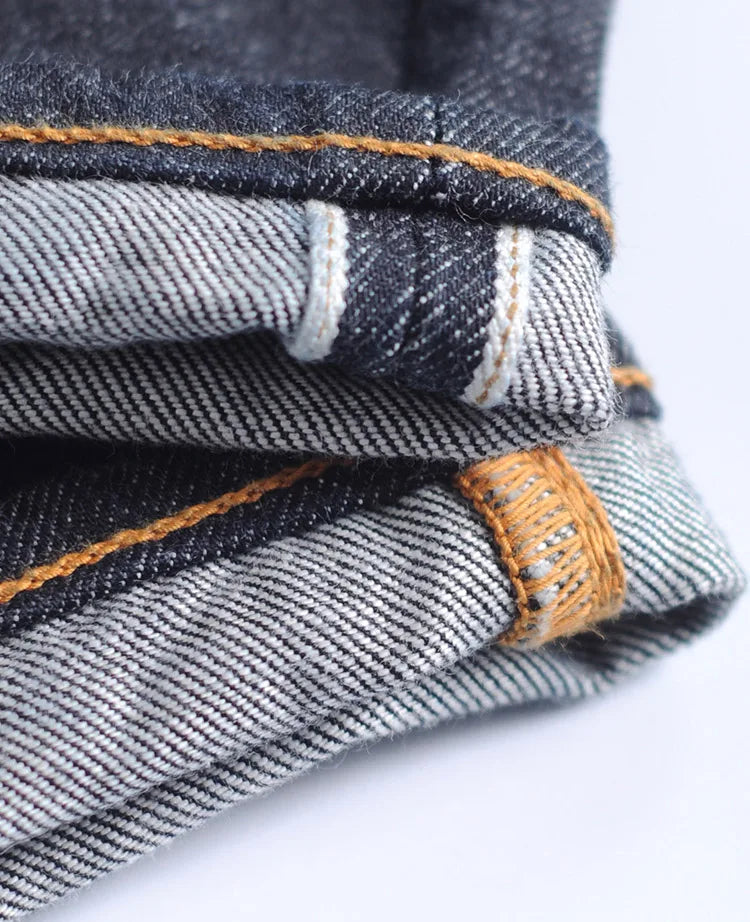 Piros Tornado Customized Tapered Jeans 14oz Selvedge Denim Nadrág Sanforized