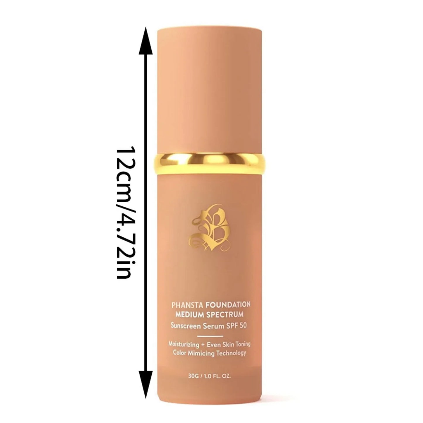 4 az 1-ben Foundation Magic Színváltós Alapozó Folyékony, Puha, Matt, Hosszantartó, Hidratáló Smink Alapozó Maquiagem SPF 50