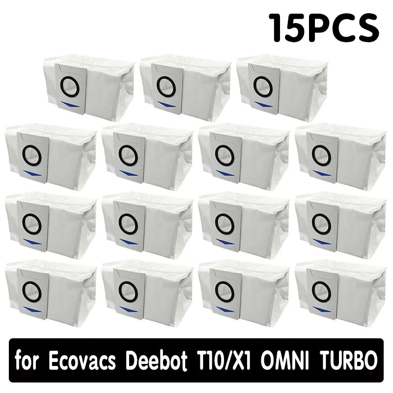 Porzsák Ecovacs Deebot T20 OMNI / T20 / T20 Max / T20 Pro / X1 OMNI / X1 TURBO / T10 OMNI / T10 TURBO porszívókhoz, felmosó kendő tartozékok