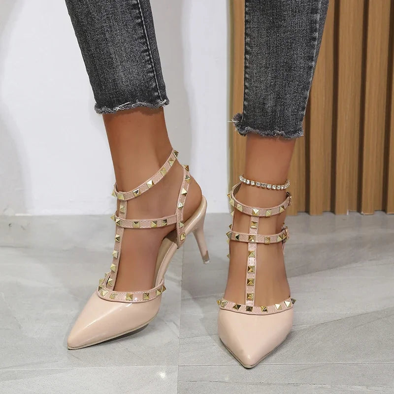 Cipők Női 2022 Nyári Női Magassarkú Valentin Napi Cipők Női Hegyes Orrú Pumps Női Cipő Zapatos Chaussure Femme