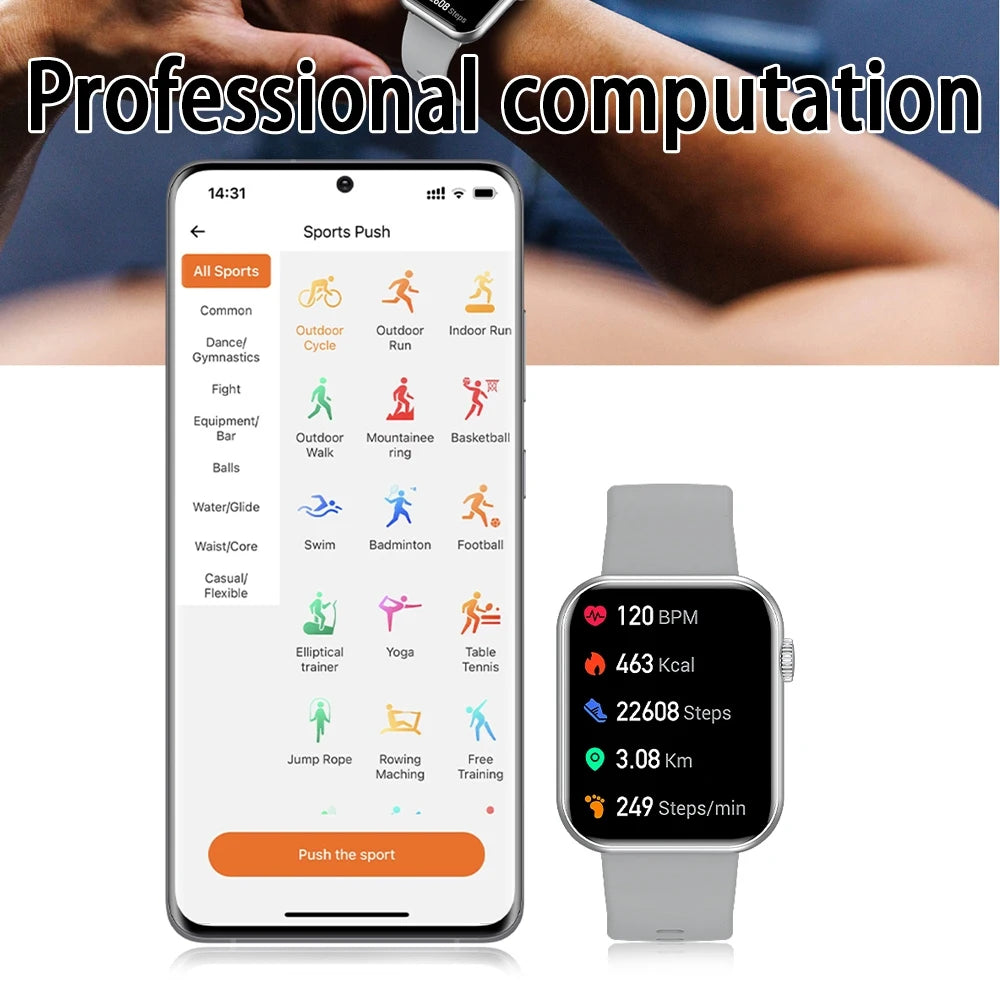 Új okosóra nőknek, teljes érintőképernyős, Bluetooth hívás, vízálló órák, sport fitneszkövető, okosóra hölgyeknek, Reloj Mujer