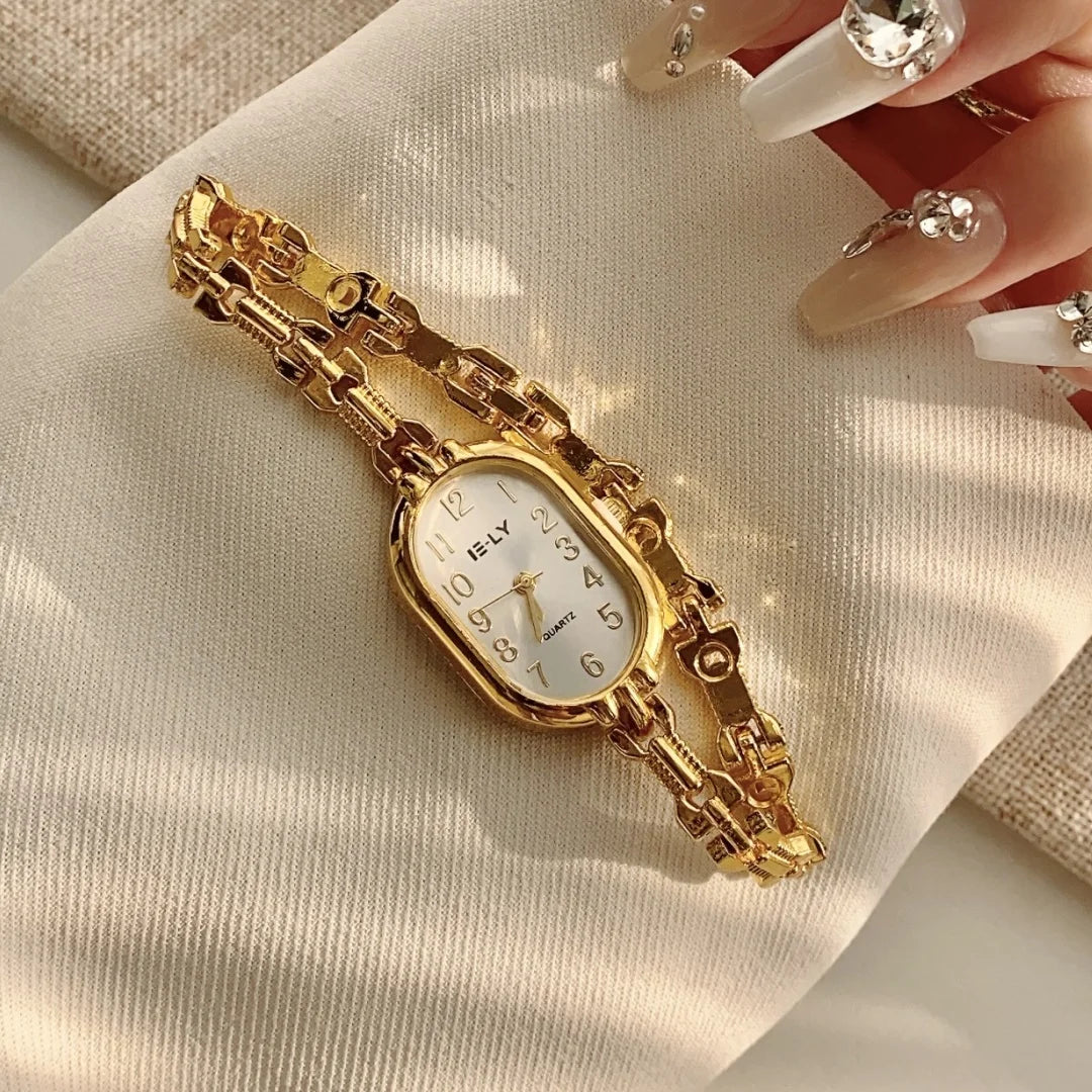 Női karórák Top márkájú luxus karórák női divatos arany karkötős óra női elegáns óra női montre femme