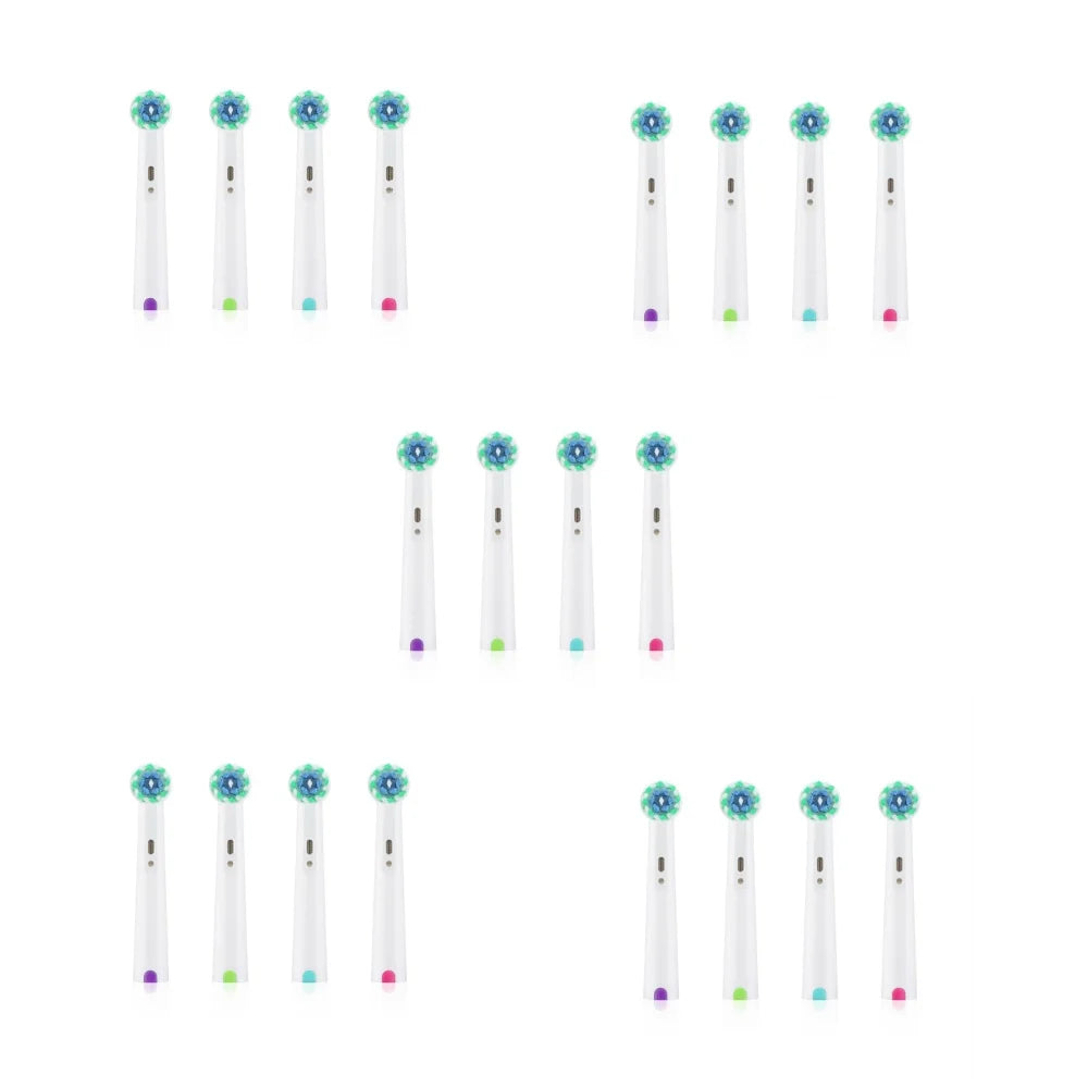 20/16/4 db-os készlet EB50-Ultra elektromos fogkefefej Oral B érzékeny fogakhoz Cserélhető fogkefefejek D25 D30 D32 D18 4739 Mélytisztítás