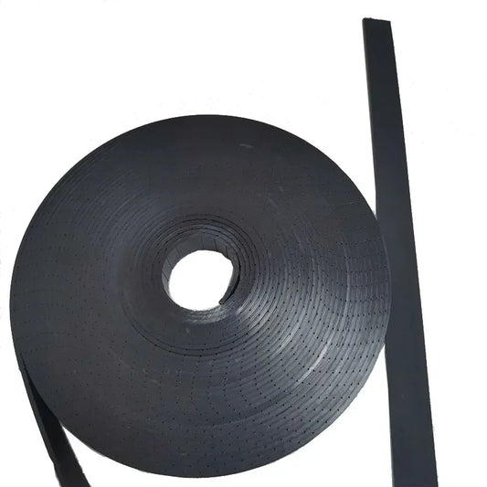TPU beépített acélhuzal lapos övek fitneszeszközökhöz, vastagság 2 mm, szélesség 20/25/30/40 mm, lábhajtású gépmeghajtó tartozékok