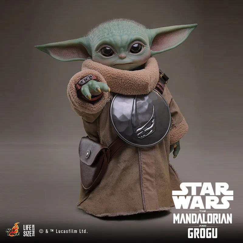 Hot Toys A Mandalóri Grogu Lms016 Grogu 1/6 37,5 cm-es filmes ajándéktárgy, asztali dísz, rajongói gyűjtemény