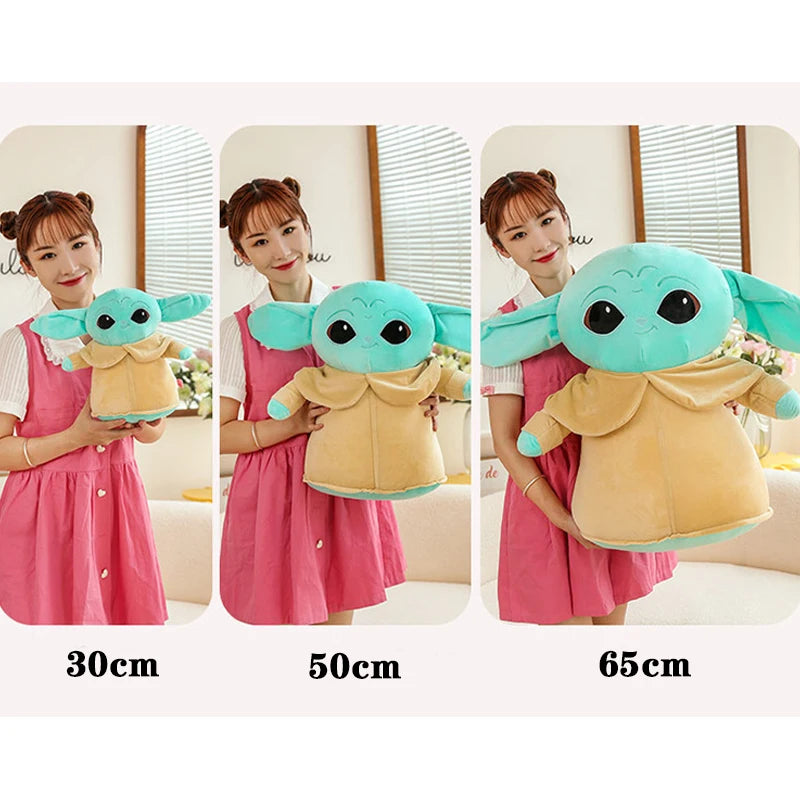 30-65cm Baby Yoda plüss játékok Mandalóriai Grogu