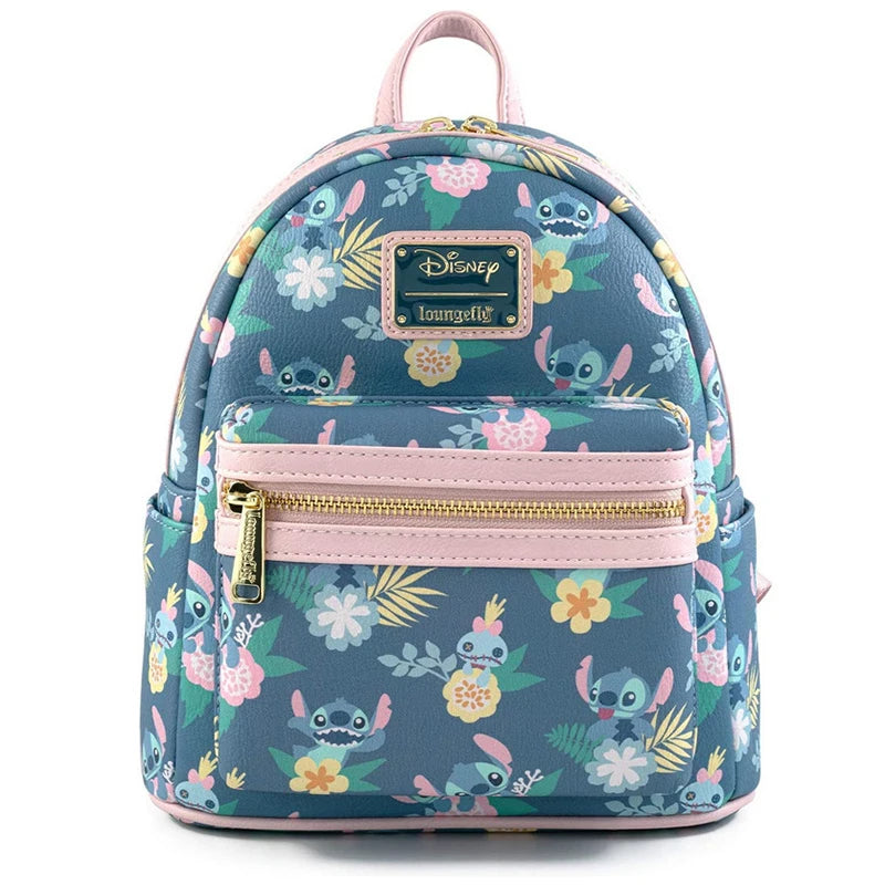 Cartoon Princess Character Collage Collection Mini Backpack Cinderella Lenticular Princess Mini Backpack