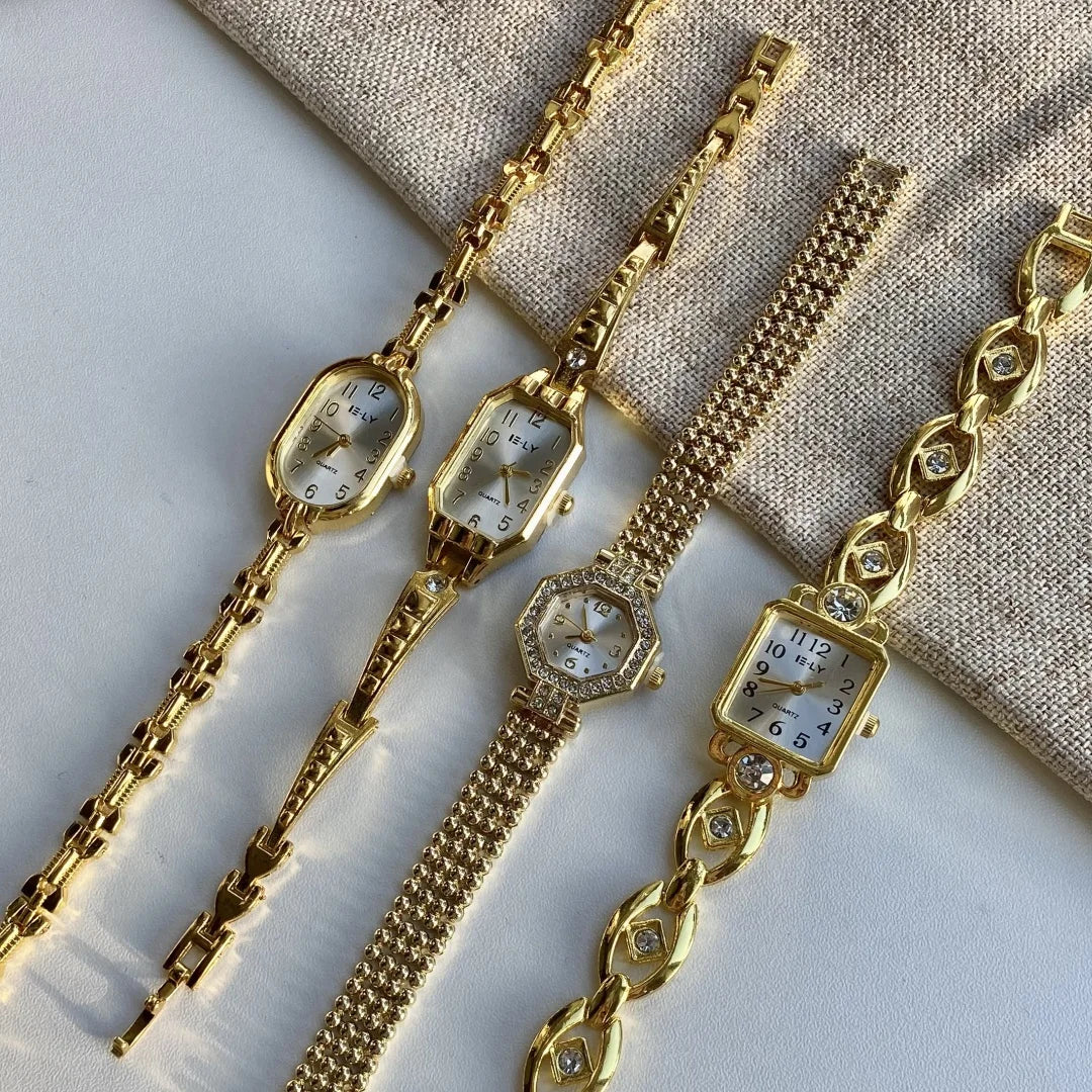 Női karórák Top márkájú luxus karórák női divatos arany karkötős óra női elegáns óra női montre femme