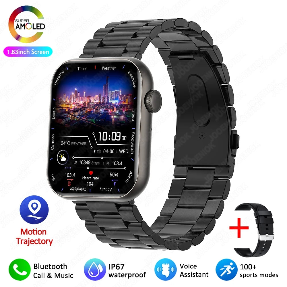 Új okosóra nőknek, teljes érintőképernyős, Bluetooth hívás, vízálló órák, sport fitneszkövető, okosóra hölgyeknek, Reloj Mujer