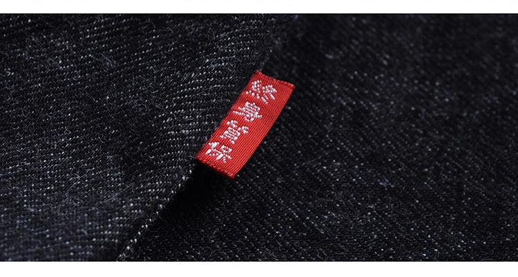 Piros Tornado Customized Tapered Jeans 14oz Selvedge Denim Nadrág Sanforized
