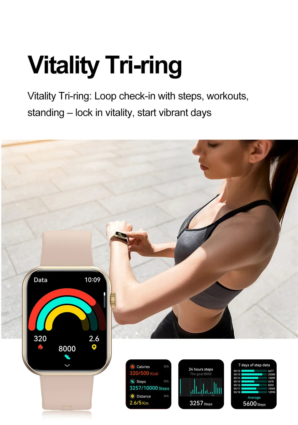 Új okosóra nőknek, teljes érintőképernyős, Bluetooth hívás, vízálló órák, sport fitneszkövető, okosóra hölgyeknek, Reloj Mujer