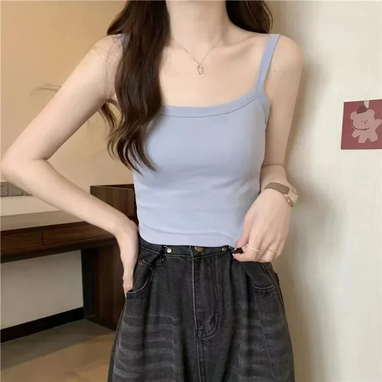 Crop Top Női Szexi Ujjatlan Felsők Divat Női Fehérnemű Női Kamiszole Lány Alap Póló Mellény Fehérnemű Melltartók Tube Topok Forró