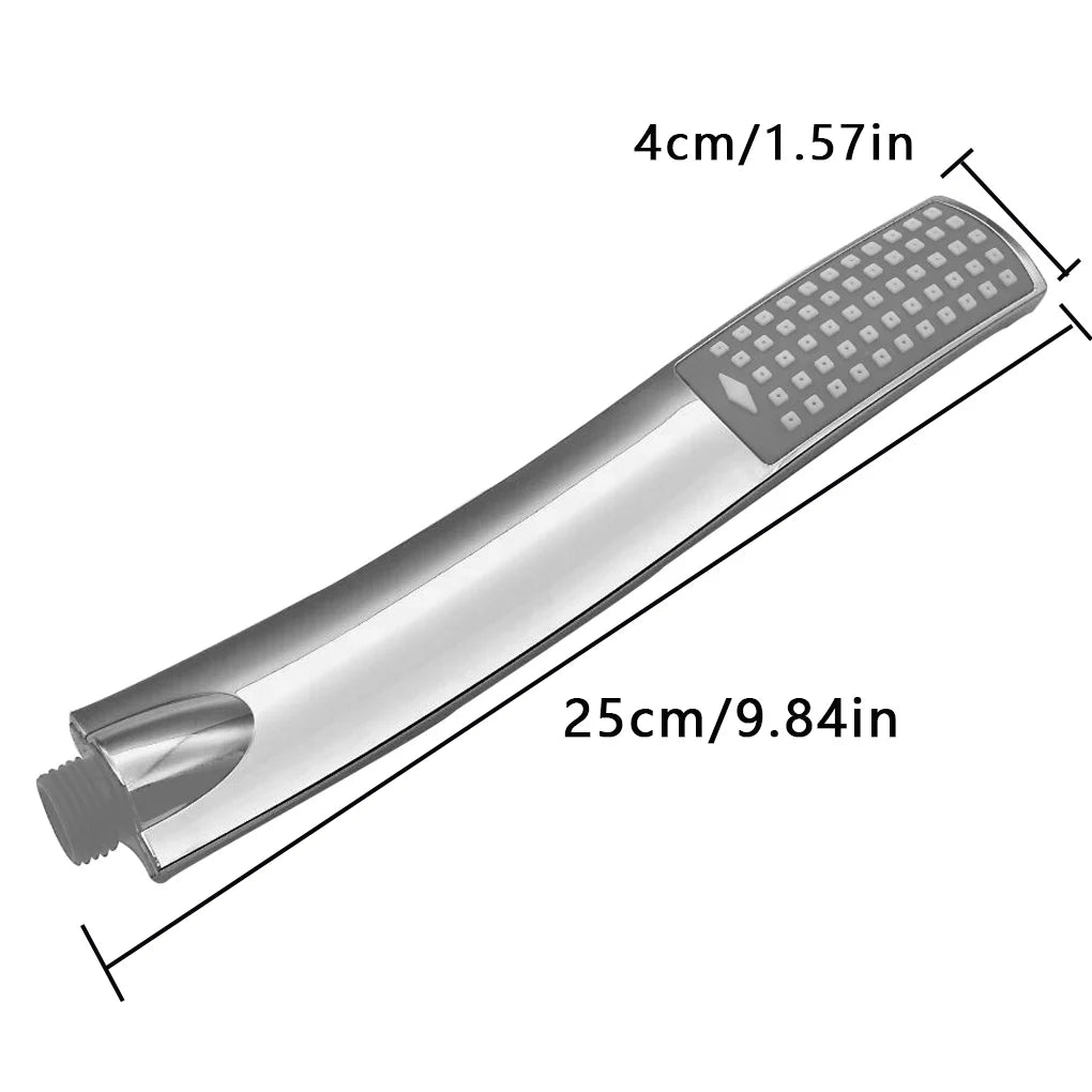 Locsolófej Nagynyomású S alakú Téglalap Eső ABS Négyzet Kézi Víztakarékos Zuhanyfejek Spray Kellékek