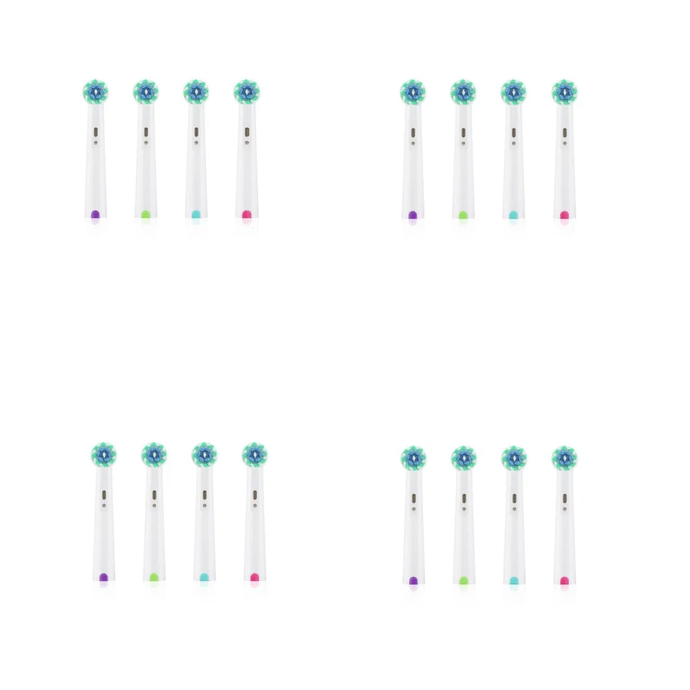 20/16/4 db-os készlet EB50-Ultra elektromos fogkefefej Oral B érzékeny fogakhoz Cserélhető fogkefefejek D25 D30 D32 D18 4739 Mélytisztítás