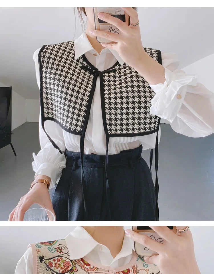 Mellények Női Hímzett Fűzős Sikkes Vintage Mindenféle Alkalmi Koreai Divat Nyári Klasszikus Elterjedt Mellény Harajuku Finom