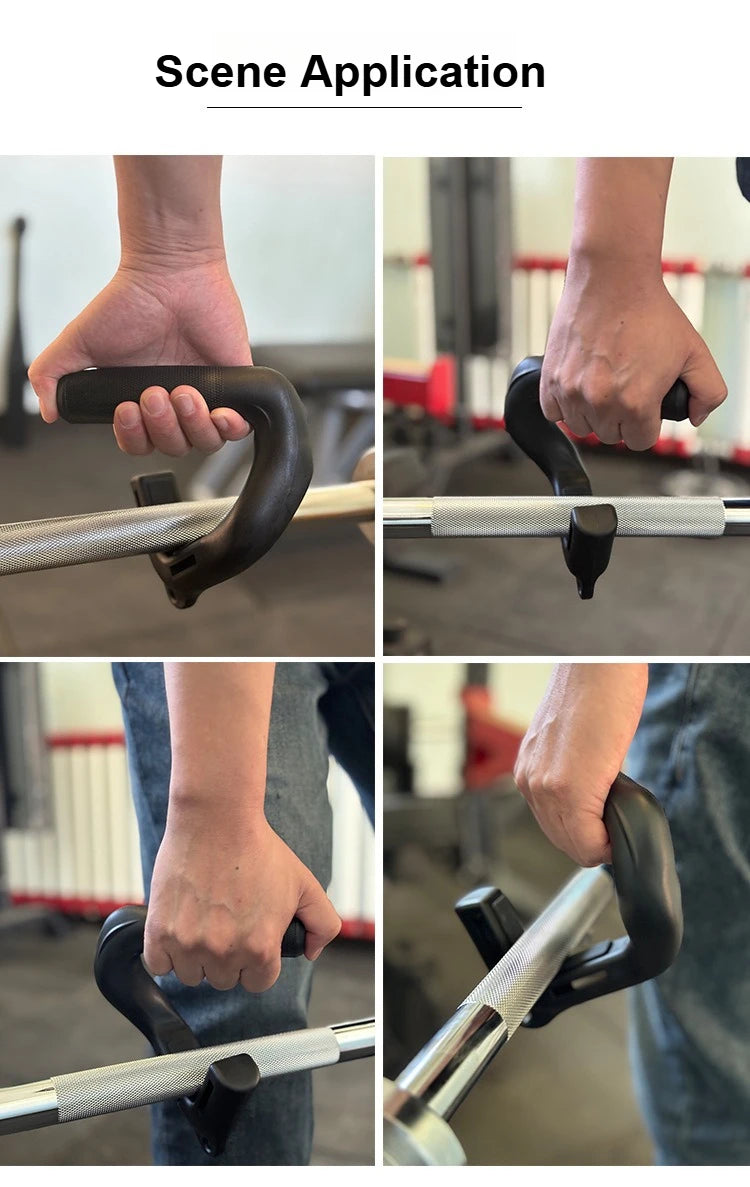 1 pár 45°-os fitnesz markolat, multifunkcionális fogantyú, nagy nyílású kialakítású markolatok húzódzkodáshoz, felhúzáshoz, evezős erőnléti felszerelésekhez