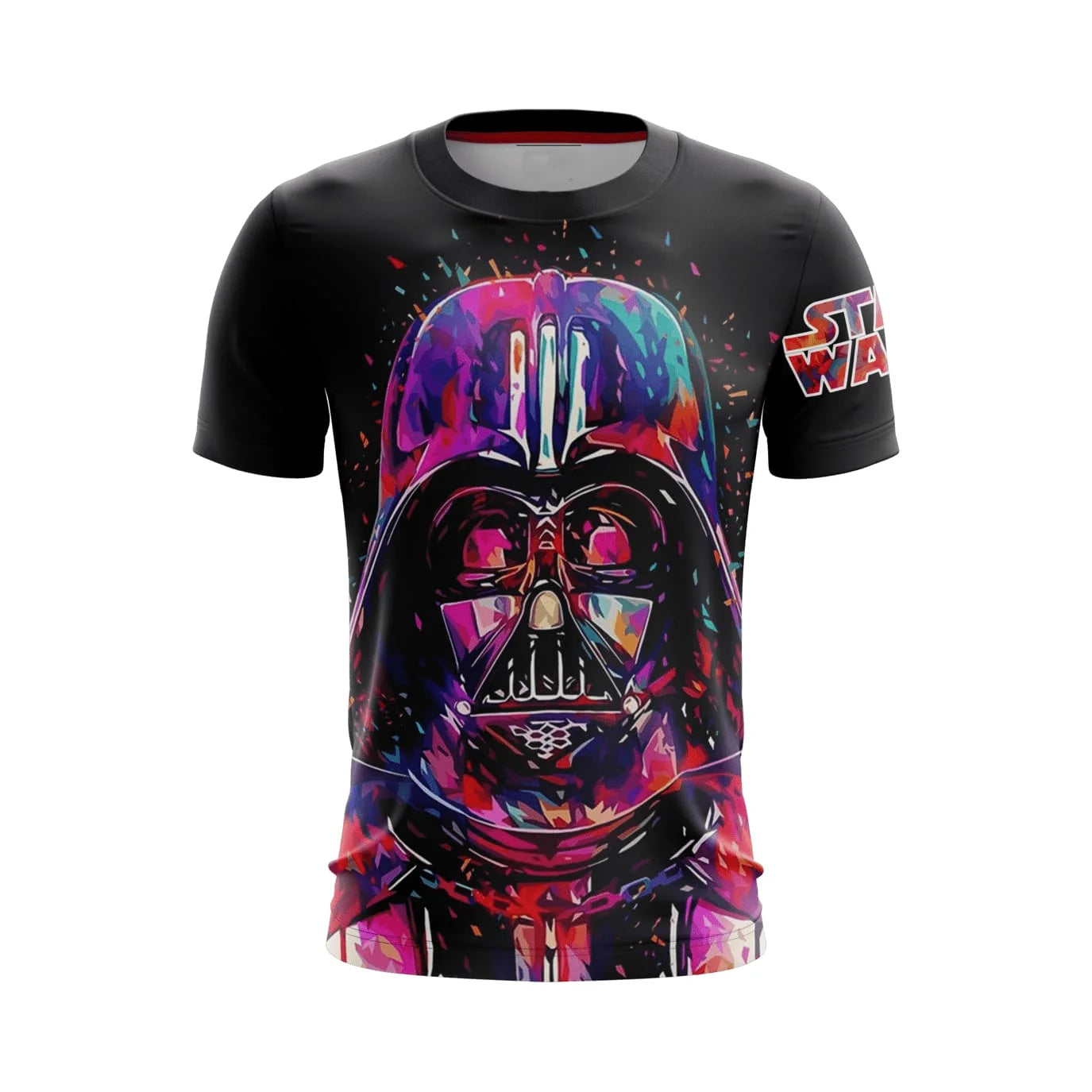 Star Wars 50. évfordulós póló - Férfi és női, gyerek, hétköznapi, partira és tematikus eseményre való, mintás, nyári rövid ujjú felső