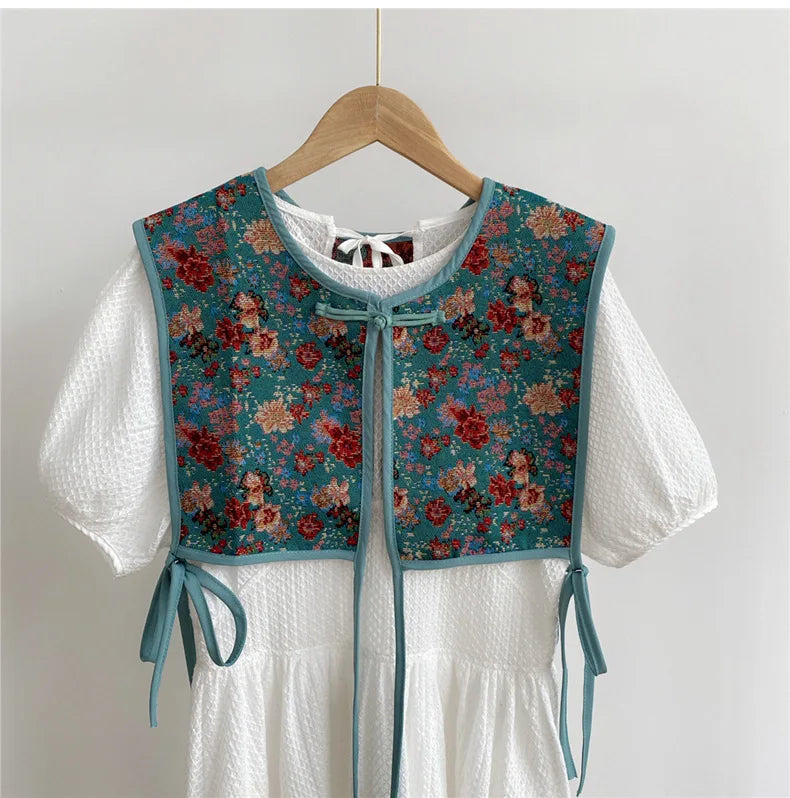 Mellények Női Hímzett Fűzős Sikkes Vintage Mindenféle Alkalmi Koreai Divat Nyári Klasszikus Elterjedt Mellény Harajuku Finom