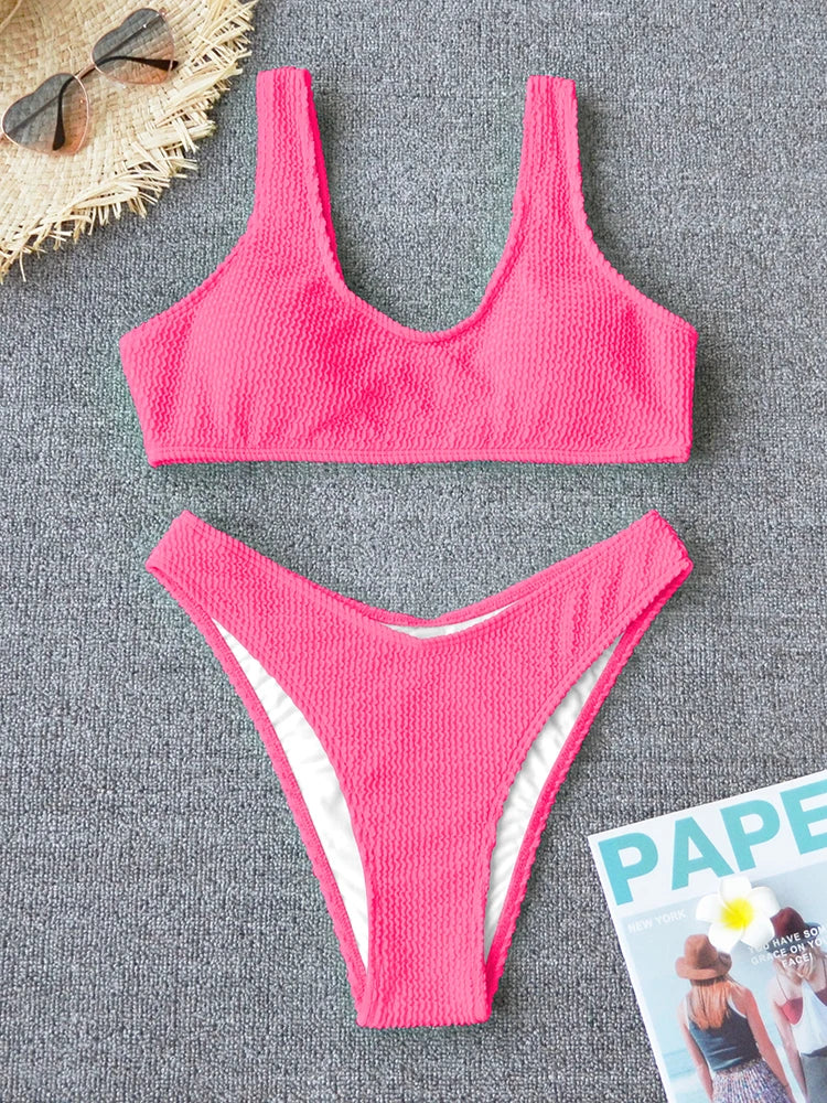 Szexi bikini 2025 fürdőruha női fürdőruha push up bikini szett tanga brazil fürdőruha strandruha biquini fürdőző női