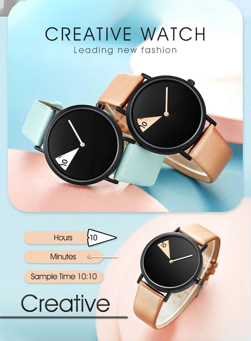 Női karóra kreatív karóra női karóra forgó bőrszíjas karórák óra Montres Femme Reloj Mujer Relogio Feminino