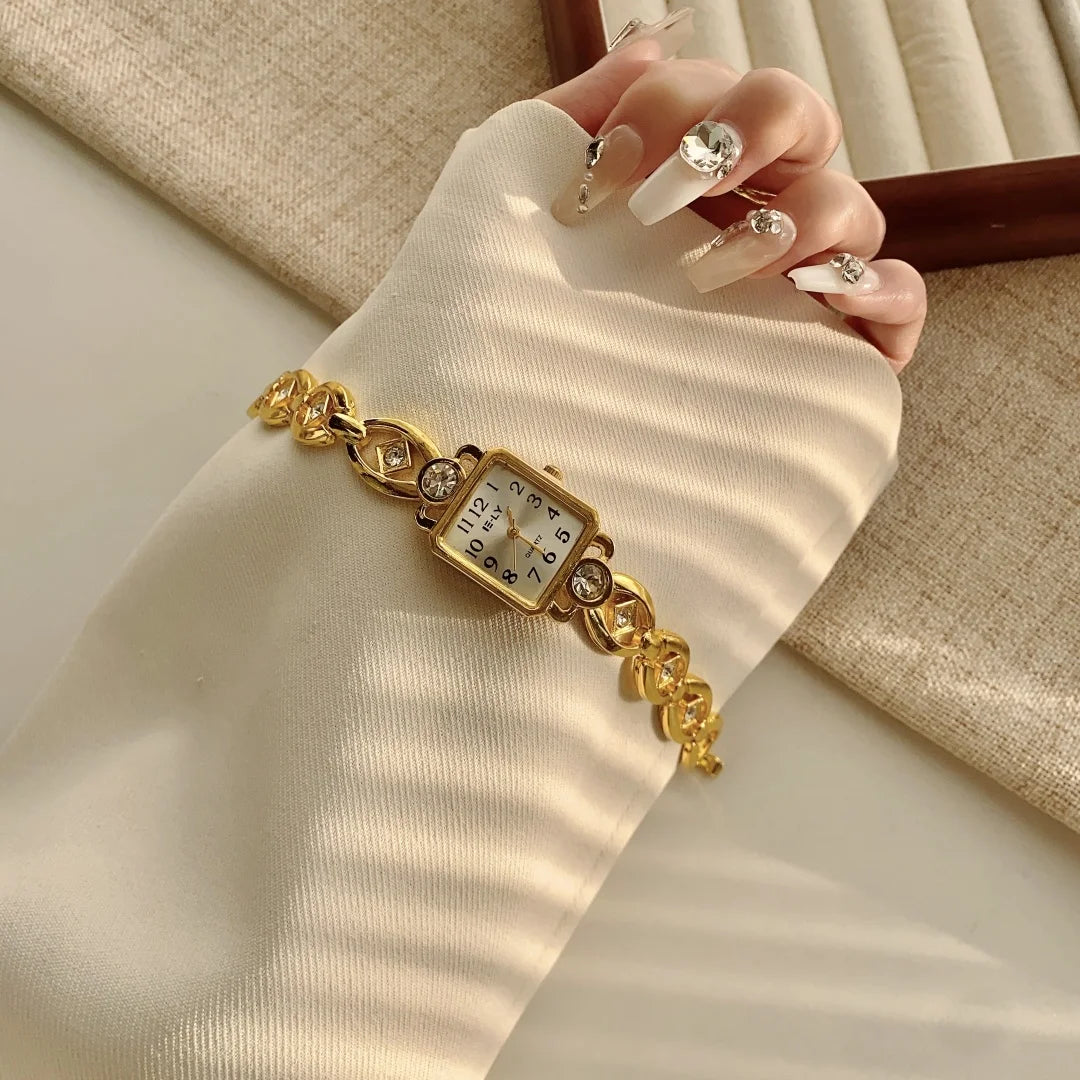 Női karórák Top márkájú luxus karórák női divatos arany karkötős óra női elegáns óra női montre femme