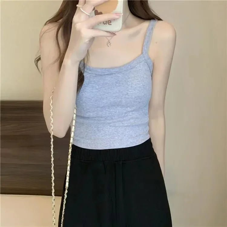 Crop Top Női Szexi Ujjatlan Felsők Divat Női Fehérnemű Női Kamiszole Lány Alap Póló Mellény Fehérnemű Melltartók Tube Topok Forró