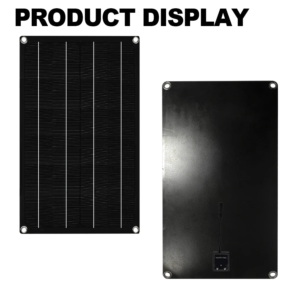 SOECOPO 2400W-os rugalmas napelemkészlet 3 db 800W-os fotovoltaikus panellel, 18V-os akkumulátortöltővel, ingyenes 100A-es vezérlővel lakókocsis kempingezéshez