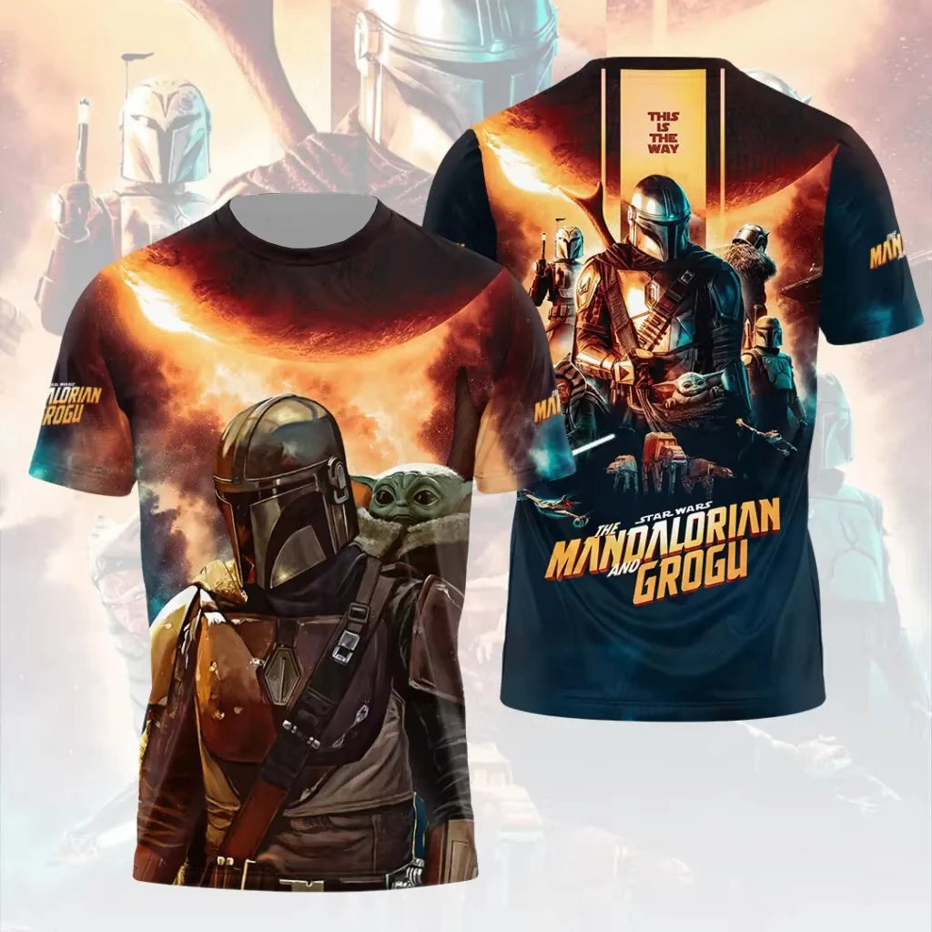 Star Wars klasszikus filmes logós gyerek póló, retró, utcai viselet, rövid ujjú, V-nyakú, unisex hiphop, hétköznapi rajongói felső