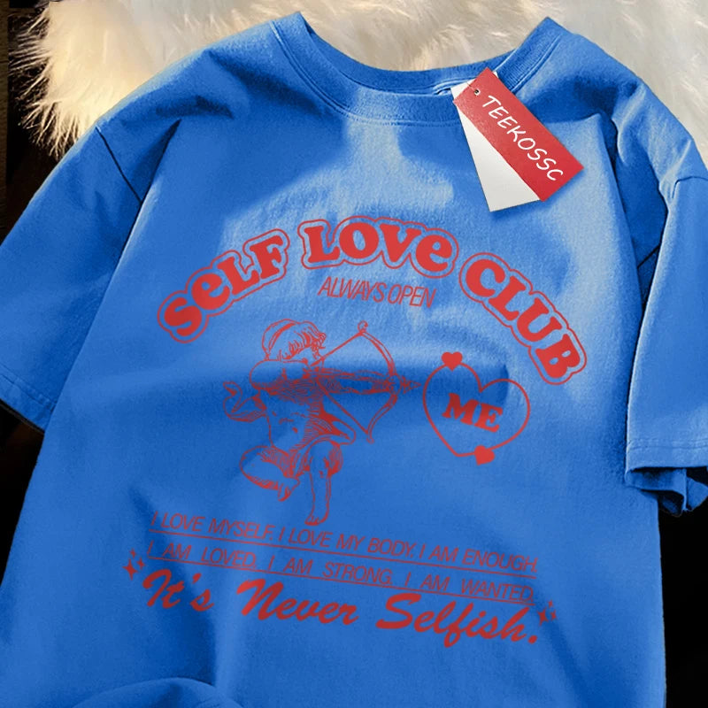 Self Love Club Fun Cupid Férfi Női Pólók