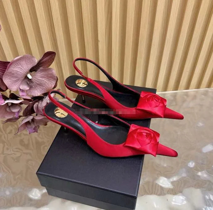 Női szandálok, cipők, méret 34-43, új, divatos, hegyes sarkú, 5,5 cm, nyári női cipők, szandálok, mujer