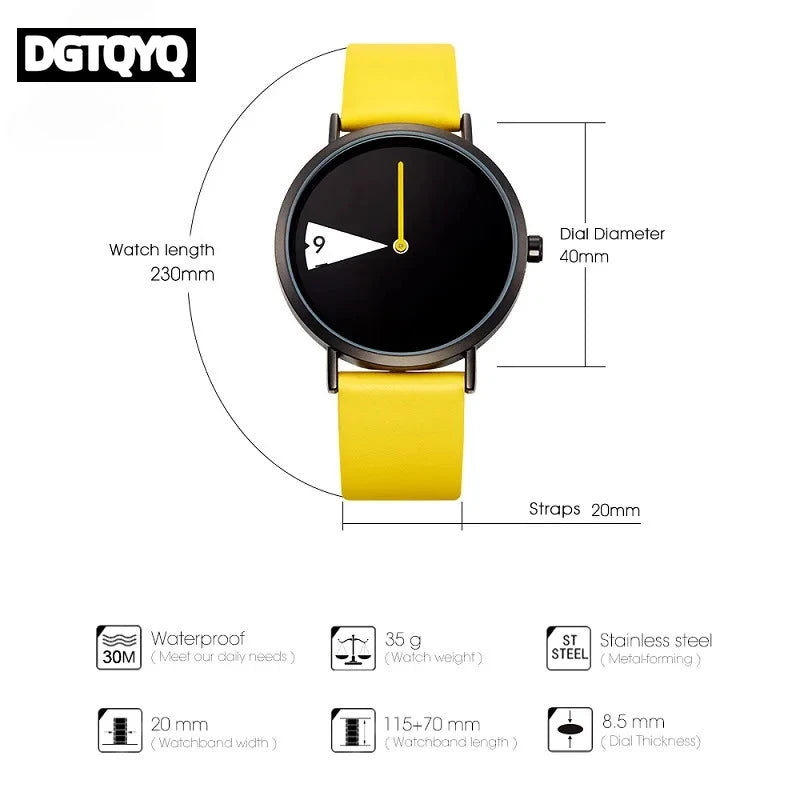2026 új női karóra kreatív karóra női karóra forgatható sárga bőrszíjas karórák óra montre femme reloj mujer