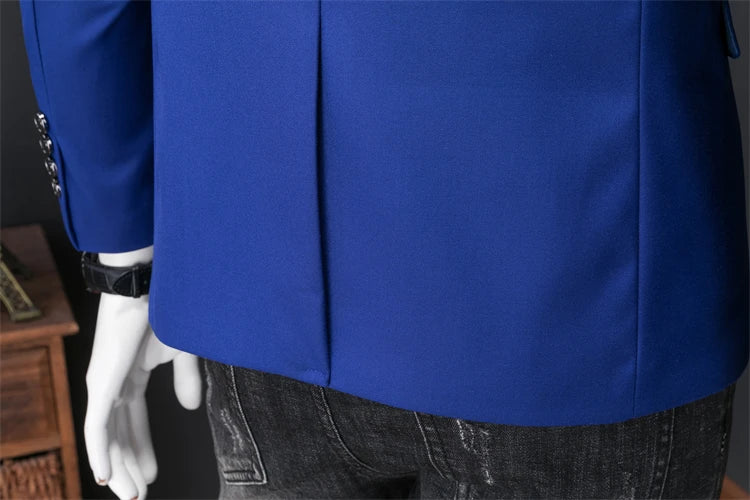 15 színű divatos öltöny 6XL férfi vőlegényi lezser öltöny kabát