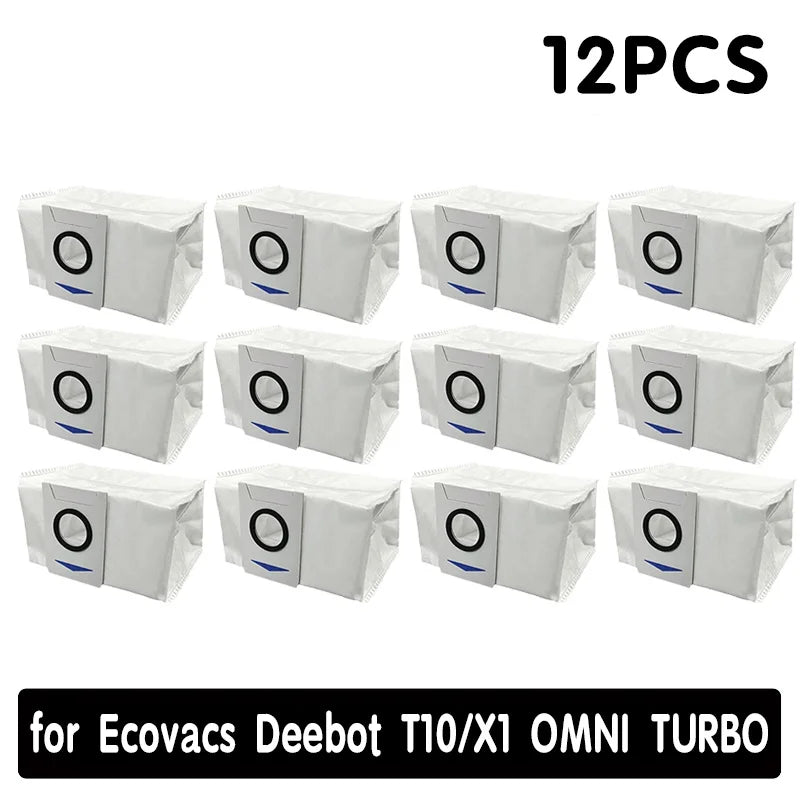 Porzsák Ecovacs Deebot T20 OMNI / T20 / T20 Max / T20 Pro / X1 OMNI / X1 TURBO / T10 OMNI / T10 TURBO porszívókhoz, felmosó kendő tartozékok