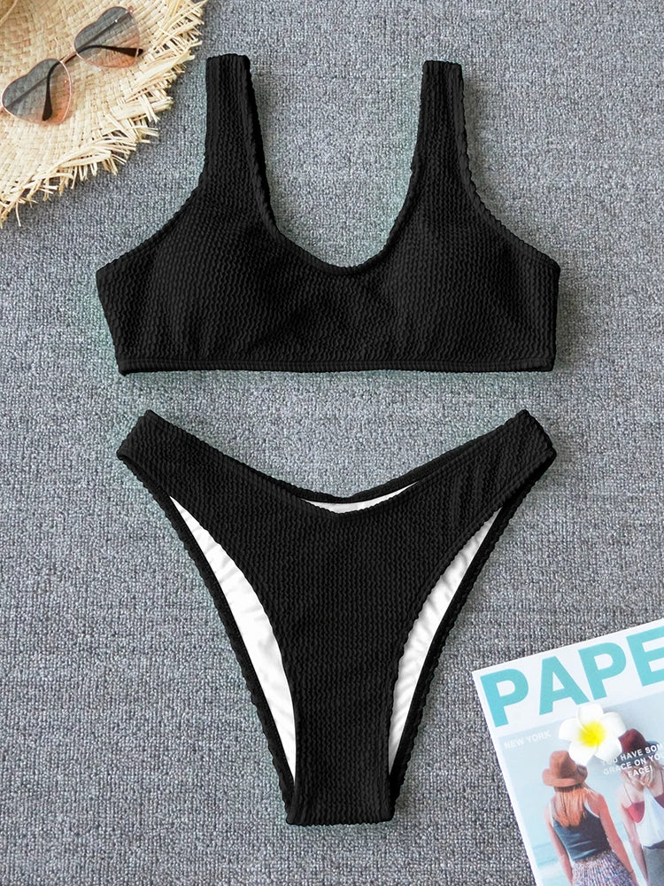 Szexi bikini 2025 fürdőruha női fürdőruha push up bikini szett tanga brazil fürdőruha strandruha biquini fürdőző női