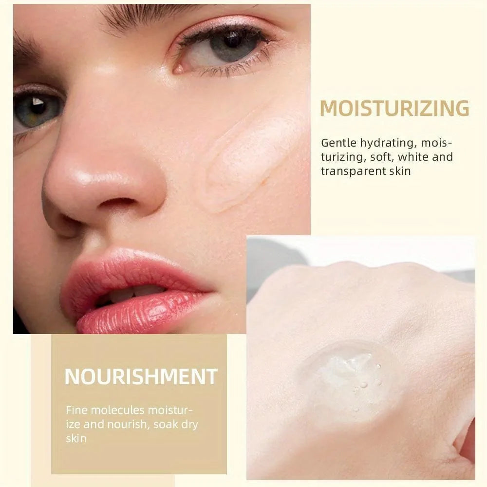 BEAUTY GLAZED 3 darabos arcsmink készlet, matt, tartós, vízálló folyékony alapozó + primer + puff