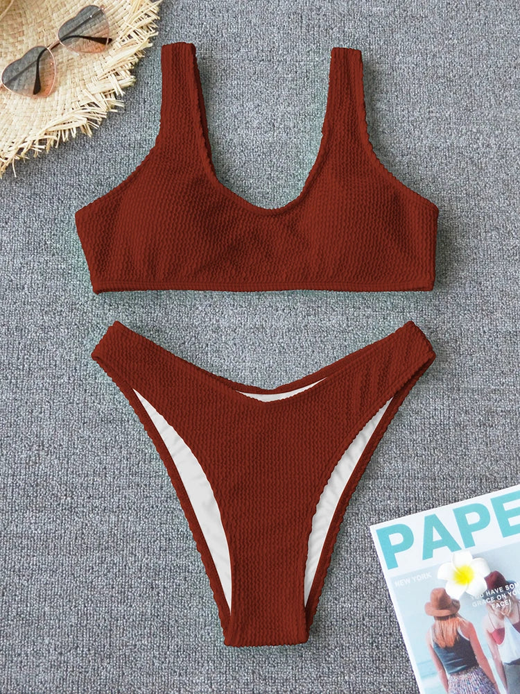 Szexi bikini 2025 fürdőruha női fürdőruha push up bikini szett tanga brazil fürdőruha strandruha biquini fürdőző női