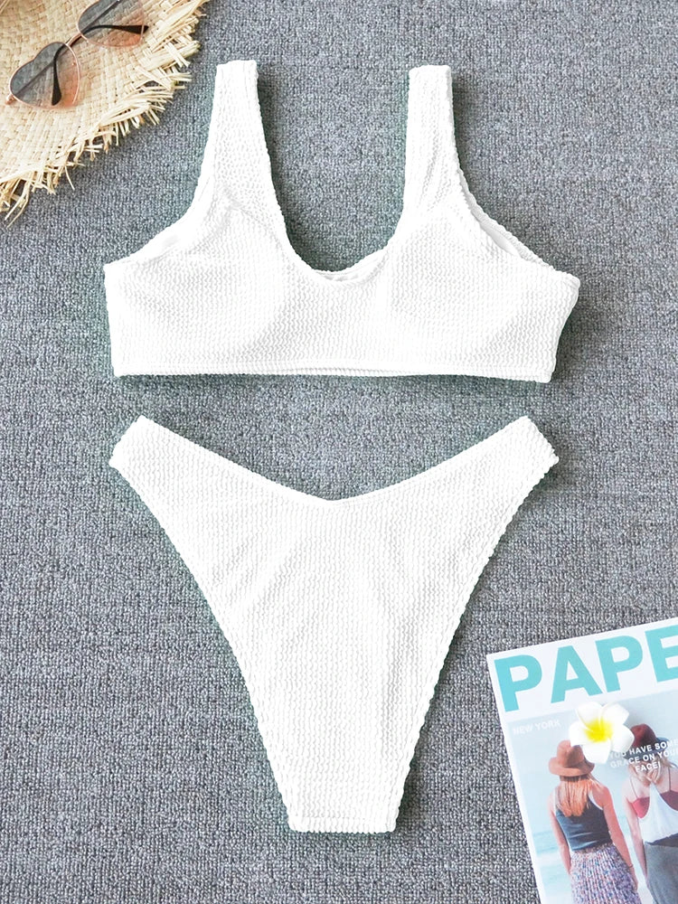 Szexi bikini 2025 fürdőruha női fürdőruha push up bikini szett tanga brazil fürdőruha strandruha biquini fürdőző női