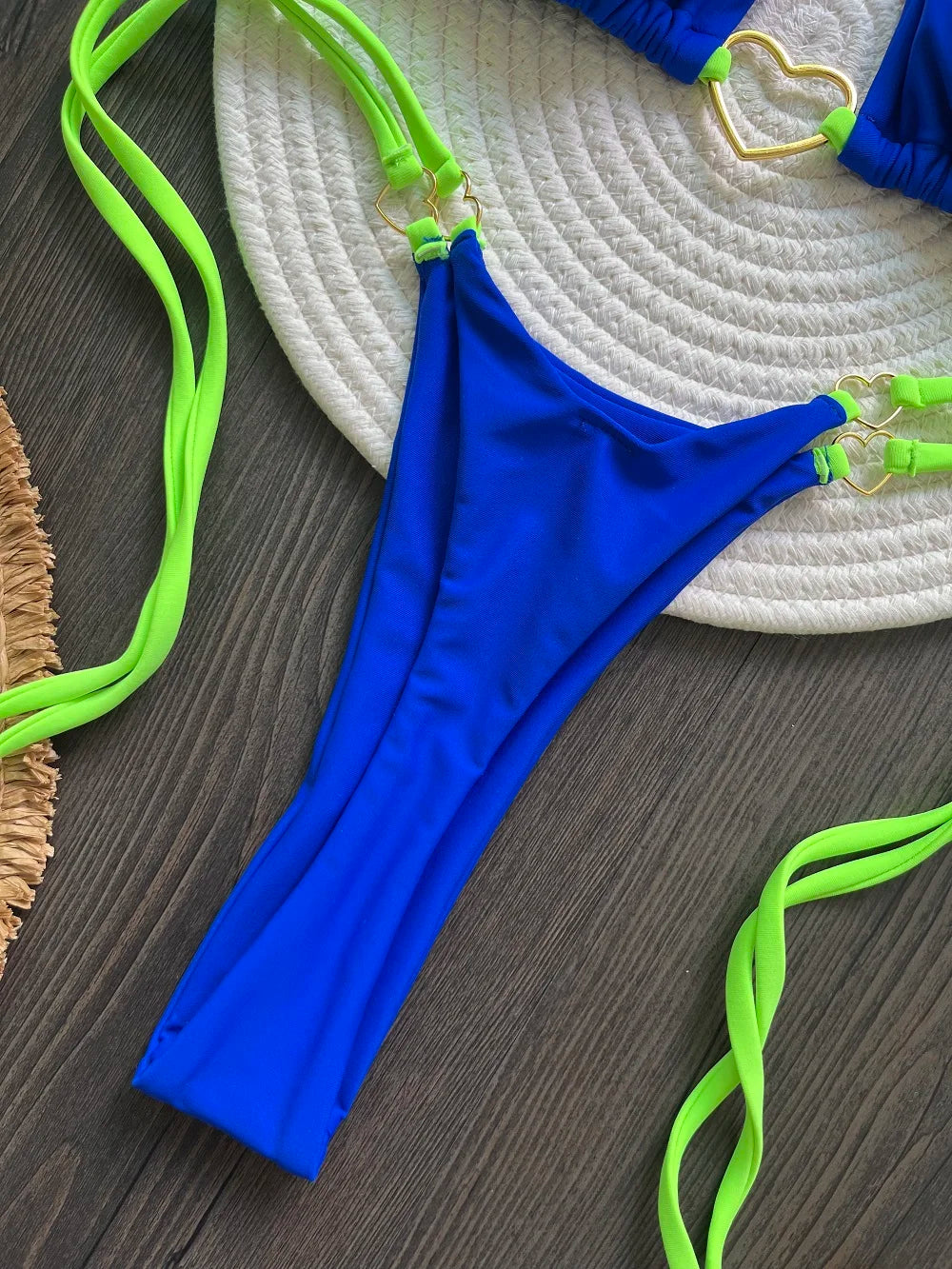 RUOTONSEPT Szexi Pántnélküli Egyszínű Bikini Szett Női Fürdőruha Kétrészes Háromszög Tanga Fürdőruha Brazil Bikinik