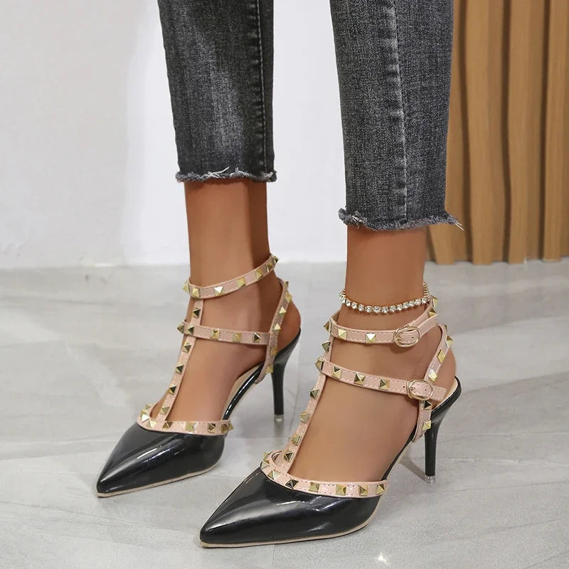 Cipők Női 2022 Nyári Női Magassarkú Valentin Napi Cipők Női Hegyes Orrú Pumps Női Cipő Zapatos Chaussure Femme