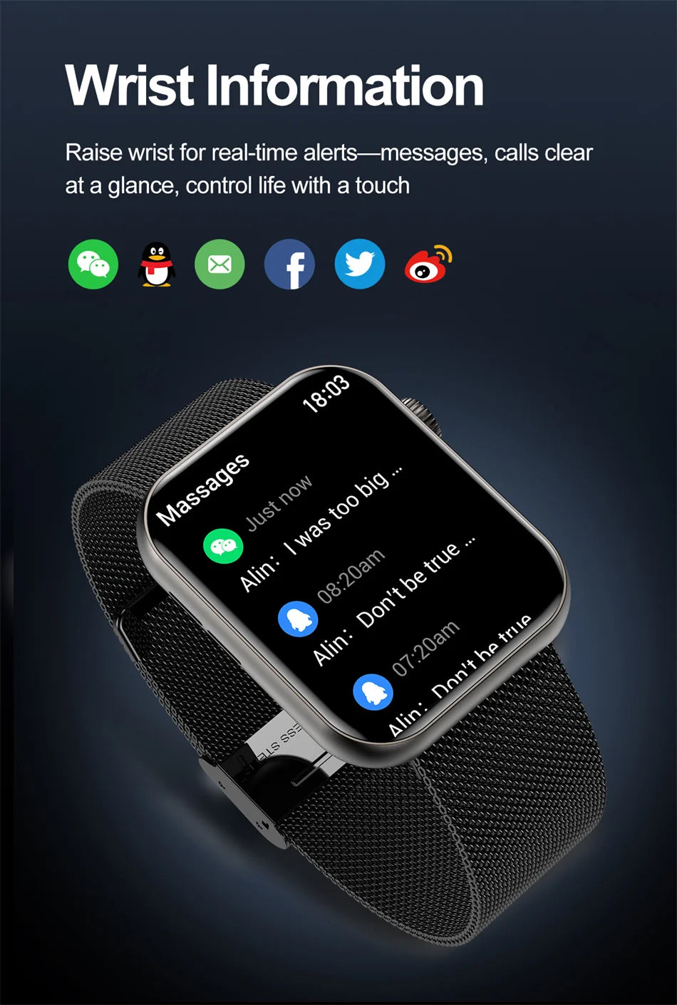 Új okosóra nőknek, teljes érintőképernyős, Bluetooth hívás, vízálló órák, sport fitneszkövető, okosóra hölgyeknek, Reloj Mujer