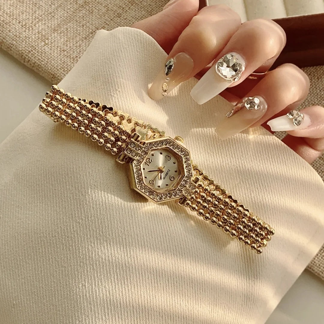 Női karórák Top márkájú luxus karórák női divatos arany karkötős óra női elegáns óra női montre femme