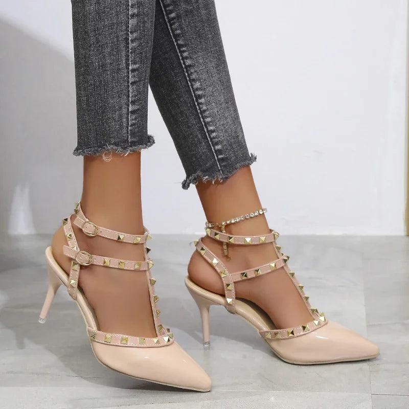 Cipők Női 2022 Nyári Női Magassarkú Valentin Napi Cipők Női Hegyes Orrú Pumps Női Cipő Zapatos Chaussure Femme